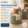 Arvellax™ HarmonyLoop Knitted Storage Basket