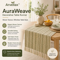Arvellax™ AuraWeave Decorative Table Runner